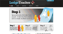 Desktop Screenshot of lodgetracker.com